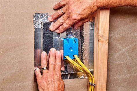 electric wall boxer insulation|How to Insulate around Electrical Boxes: A Step.